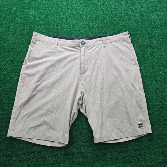 Billabong Shorts Mens 42 Beige Submersible 4 Way Stretch Crossfire Outdoor - Picture 1 of 12